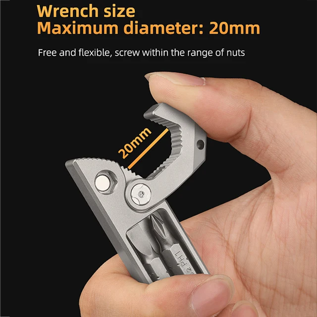 다재다능한 도구로 다양한 작업을 효율적으로 수행할 수 있는 TC4 티타늄 합금 지렛대 EDC 도구