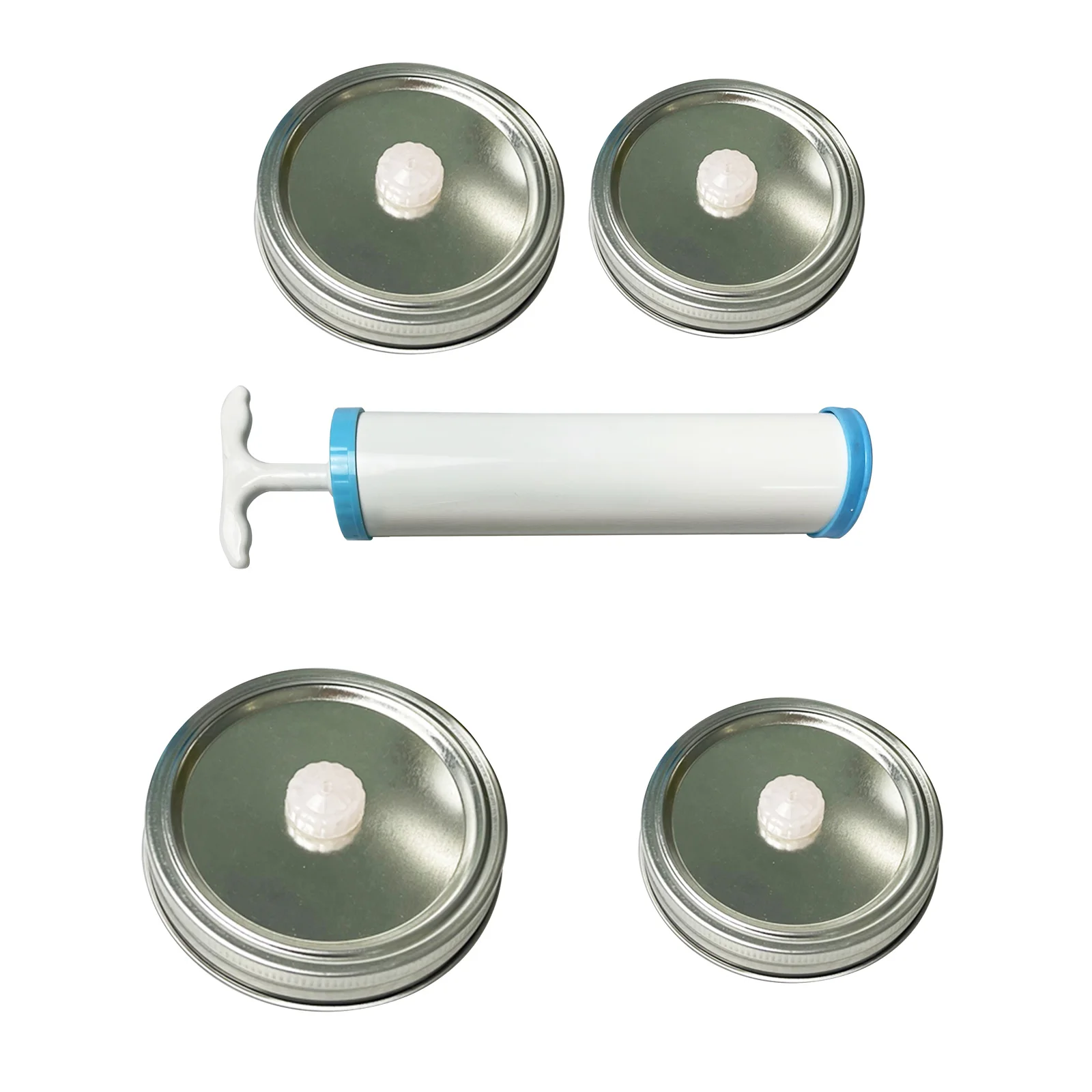 Mason Jars Covers Vacuum Preservation Lids Set Mason Can Air Extraction Caps