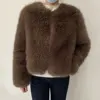 Street Fashion Luxury Faux Fur Coat Women Winter 2023 Hot Cool Girls Fluffy Short Fur Fox Jacket 3