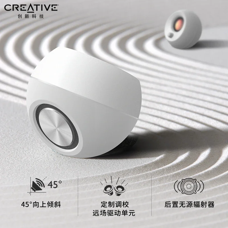 Creative Pebble Plus 2.0 2.1 V3 Speaker Wired Notebook Pc Gamer Accessorise Game Desktop 3d Surround Subwoofer Usb Mini Speaker 6