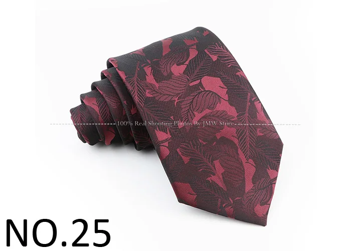 Neues Design Hochzeit Männer binden braun rot blau Blume Blatt Krawatten Männer Geschäft Drops hipping Bräutigam Kragen Zubehör Geschenk – Detail 24