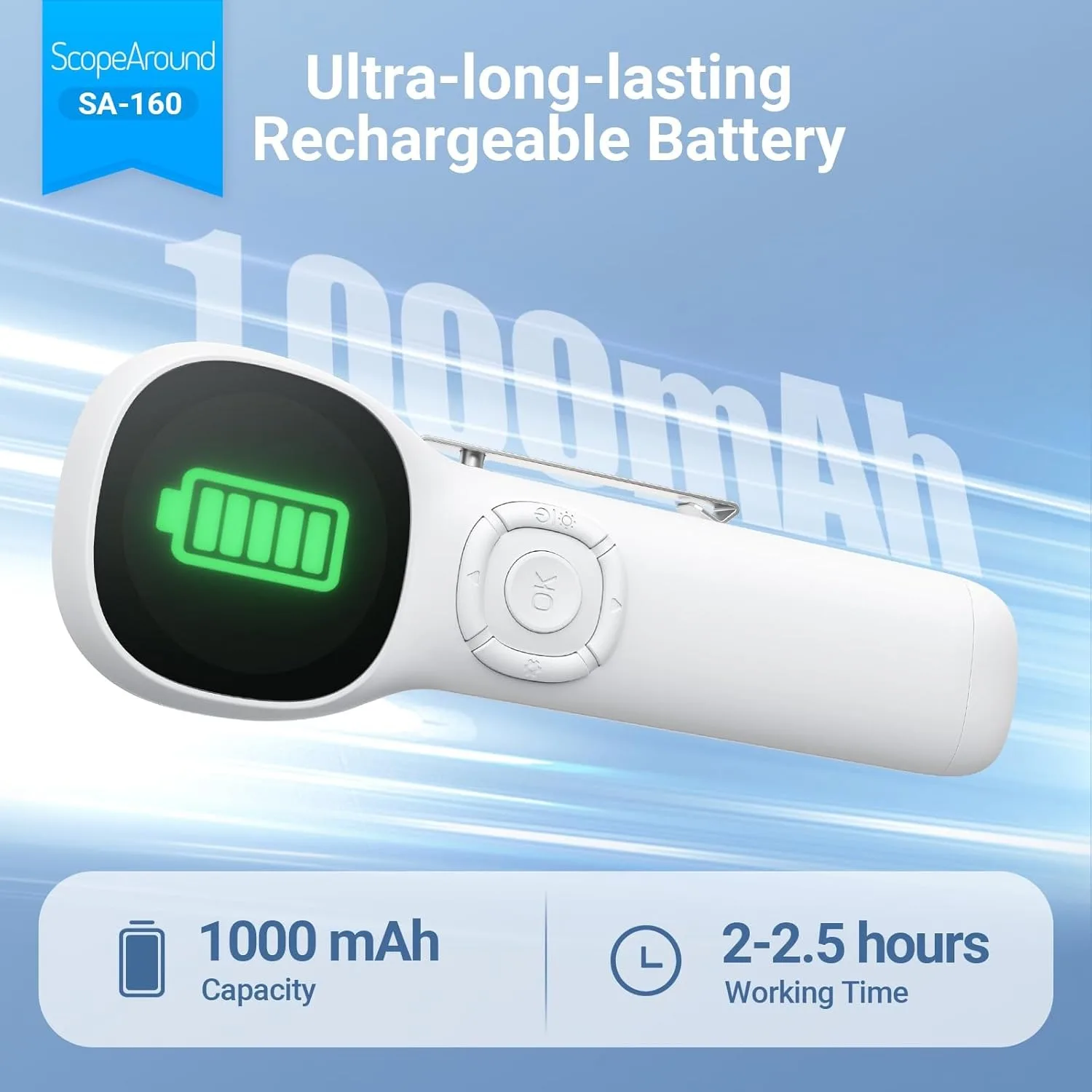 Otoscopio digitale con schermo IPS, fotocamera auricolare visiva intelligente HD 720p, fotocamera per otoscopio con portata auricolare, fotocamera per strumento per la rimozione del cerume - immagine 6