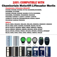 433MHz Rolling Code Garage Door Remote Control For Merlin LiftMaster C840 C940 MR850 MJ3800 CM844 94335E 94334E 94333E 94330E 2