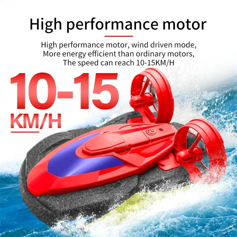 Bateau RC télécommandé rapide 18cm - Jouet étanche pour piscine et bain