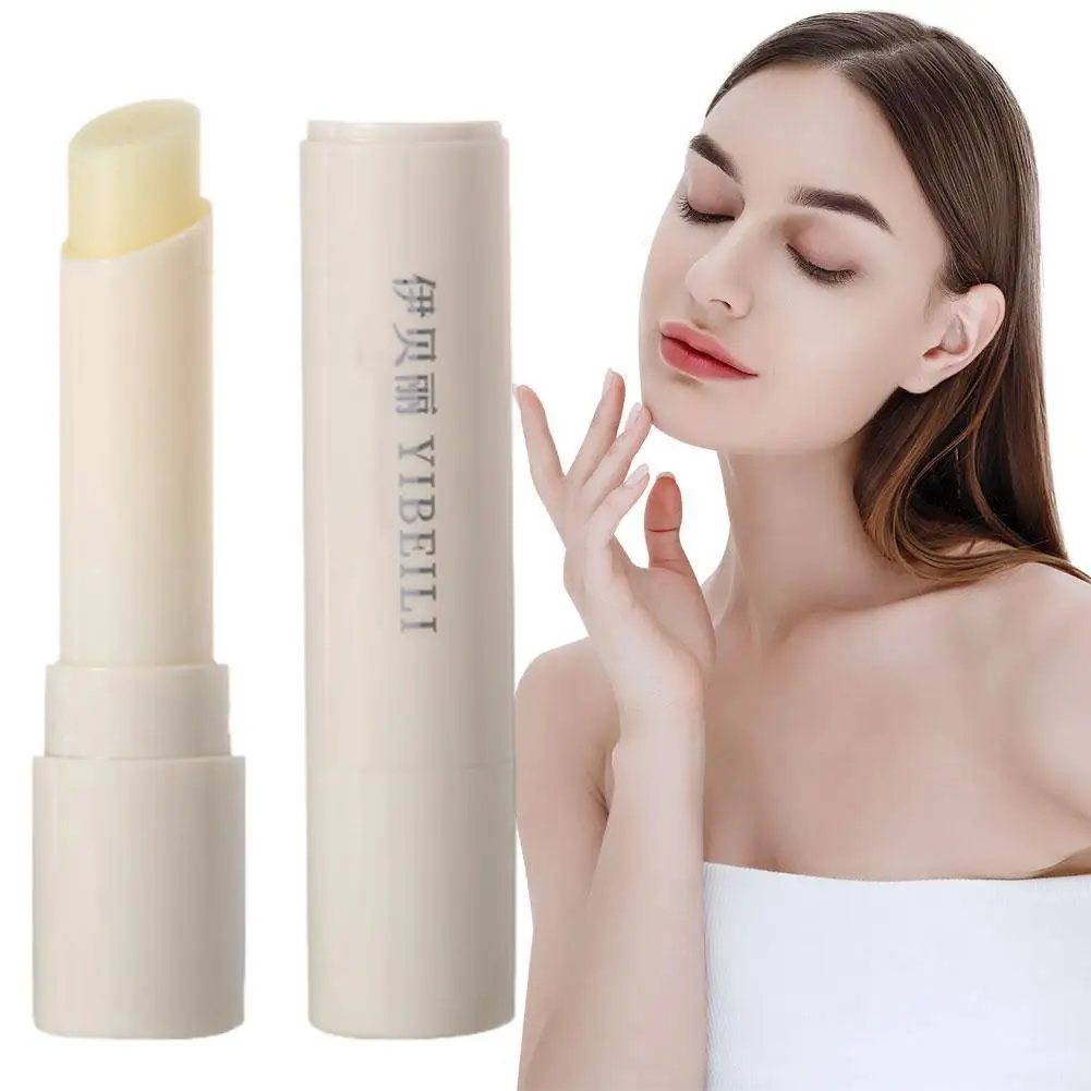 

Peach Lip Balm Moisturizing LongLasting Hydrating Peach Protection Colorless Lip Lipstick Mask Gently Warm Antidrying Chang O5Z4