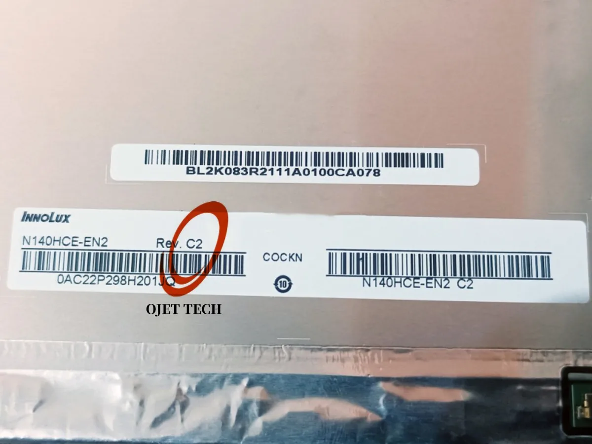Magro Tela Lcd do Portátil N140hce-en2 para Asus Zenbook Duo Ux481fl 100 Srgb Ips Painel de Exibição Fhd1920x1080 30 Pinos Edp 14.0 - Imagem 2