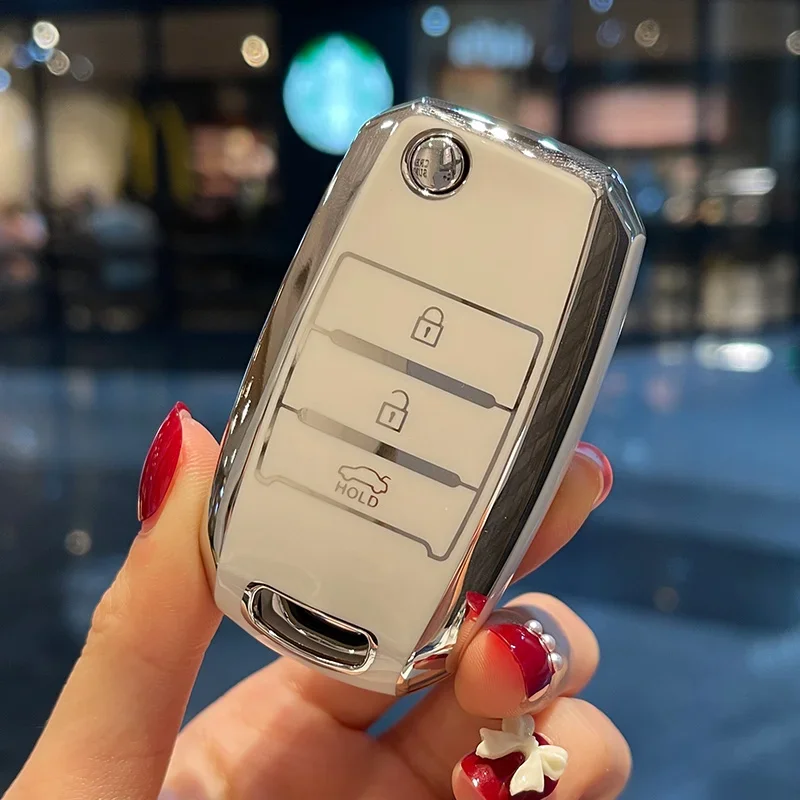 Key Case Cover Key Case Car Key Case Cover for Kia K2 KX Rio Sorento K4 Cerato Forte Picanto Stonic Carnival Niro Morning Picanto Elantra Verna Sportage