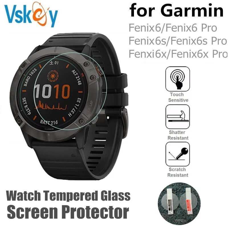 Защита экрана для Garmin Fenix 6 Sapphire 6X S Pro круглые умные часы защита от царапин 10 шт. |