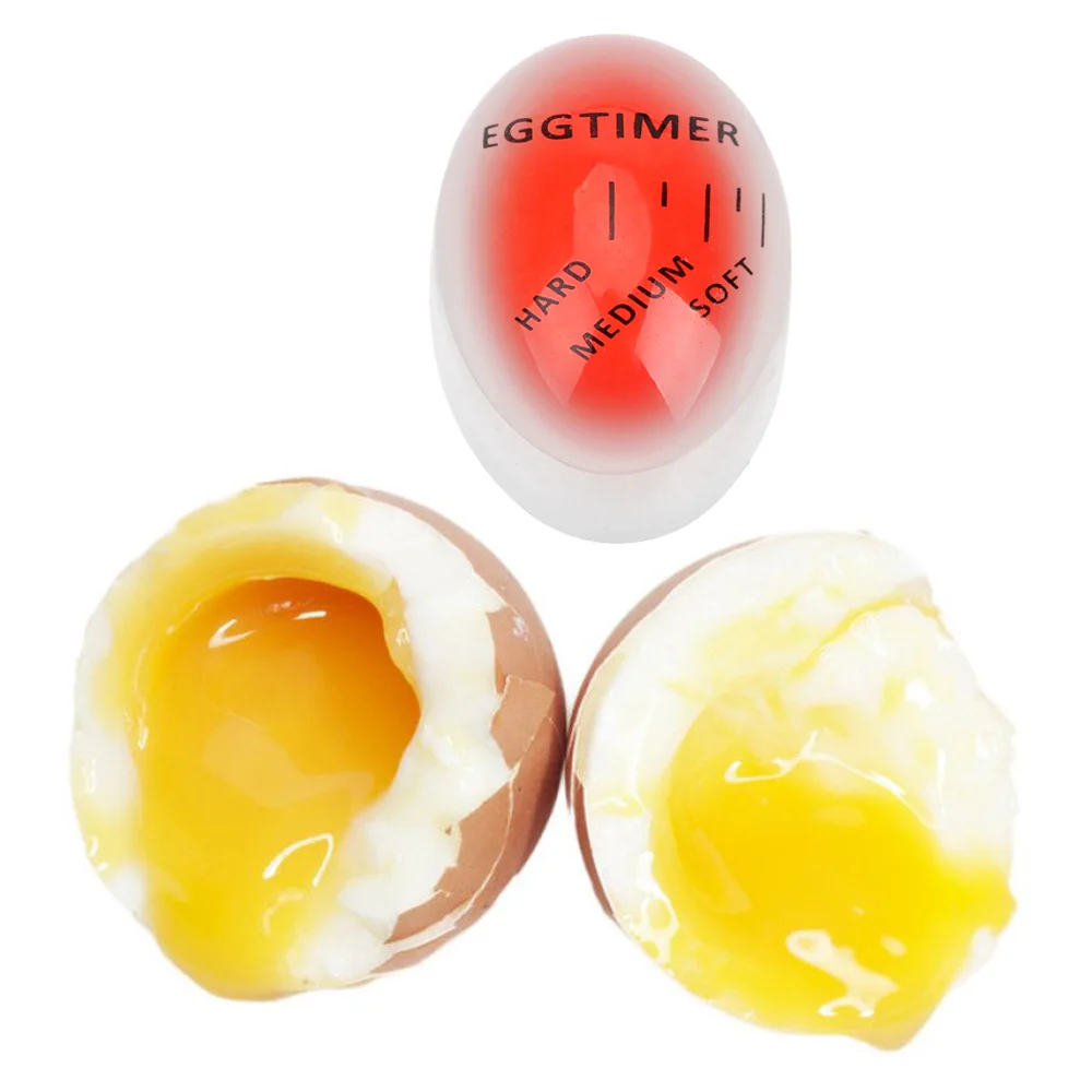 Egg Timer Color Changing Kitchen Tools Resin Gadgets Cooking Egg Boiled Tools egg timer