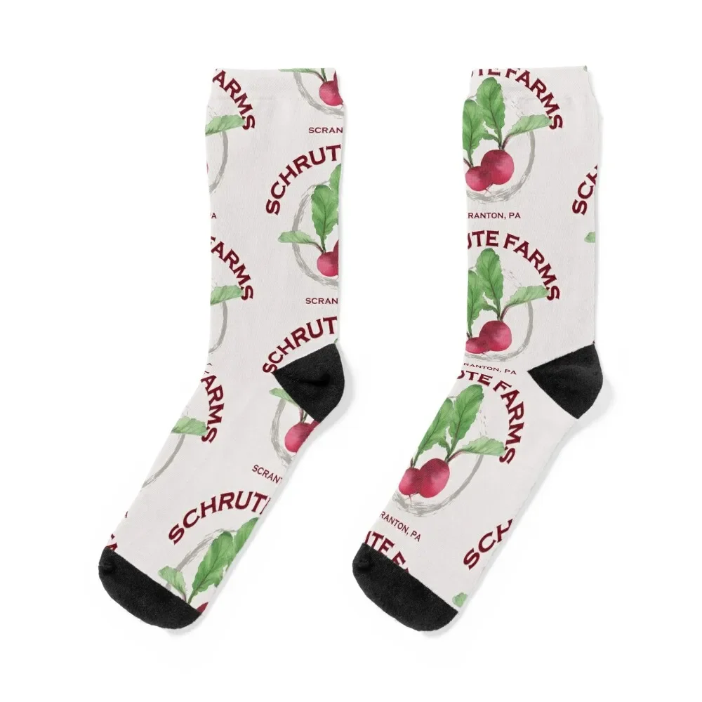 

Schrute Beet Farm Socks hiking custom sports cool Socks Man Women's