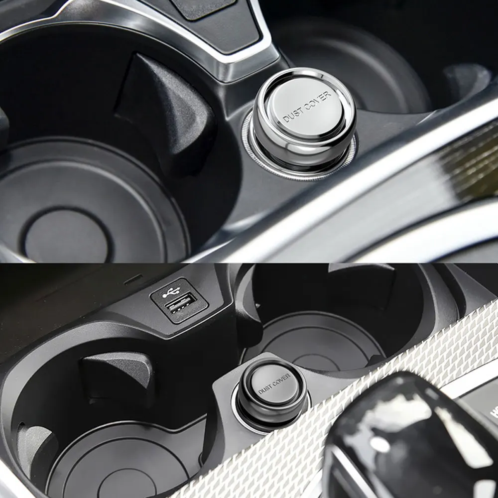 1Pc Car Cigarette Lighter Plug Vehicle Supplies Car Cigarette Lighter Button Car Interior Replacement Accessories Novelties