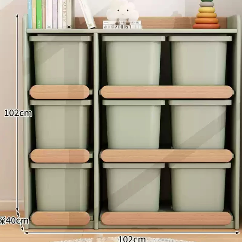 Storage Toys Kids Toy Children's Furniture Baby Cabinet Child Closet Trunk Plastic Organizer Books Cabinets Wardrobe School Sets