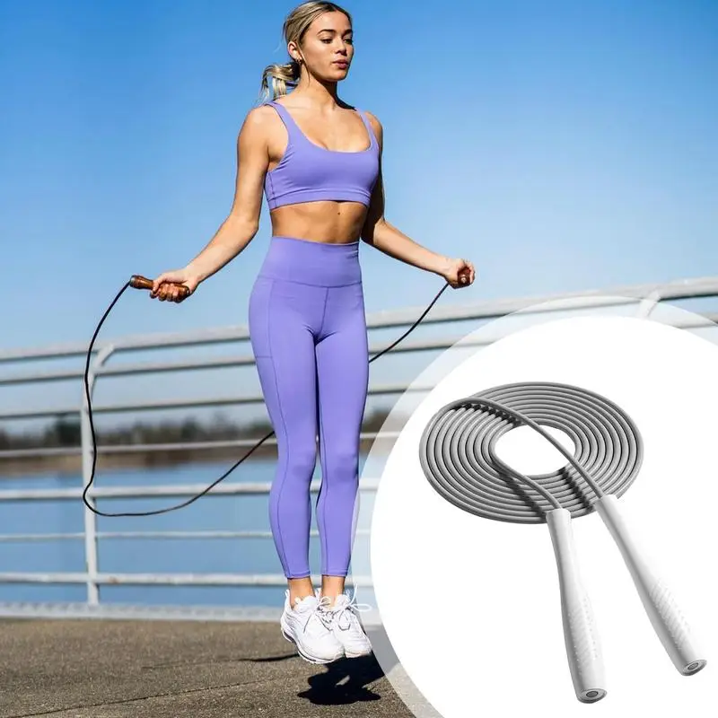 Adult Workout Rope Workout Jump Skipping Rope Adjustable Jumping Exercise Workouts Gym Fitness Home