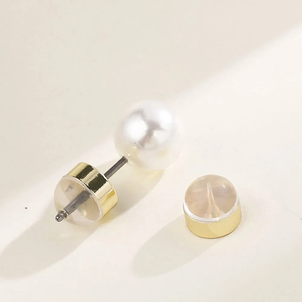 10 teile/los Weiche Silikon Sicherheit Ohrringe Rückseiten Ersatz Ohr Stecker Für DIY Ohrring Schmuck Machen Liefert Erkenntnisse Handwerk