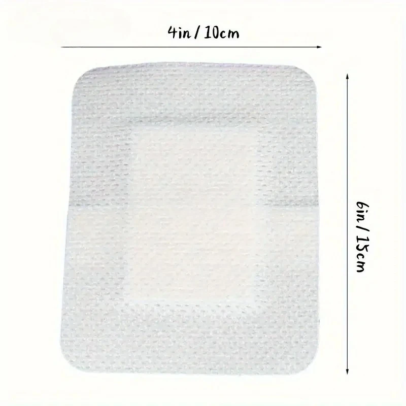 80pcs Large Size Hypoallergenic Non-woven Medical Adhesive Wound Dressing Band Aid Bandage Large Wound First Aid Health Patch