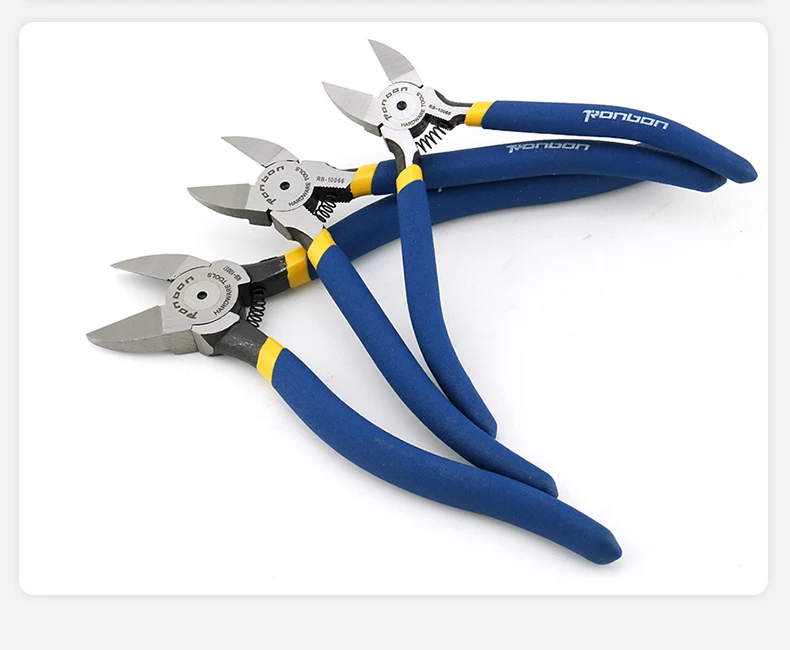 5/6/8 zoll Professionelle Schneiden Zangen Abisolieren Werkzeug Seite Cutter Kabel Grate Nipper Elektriker DIY Reparatur Hand Werkzeuge – Detail 15