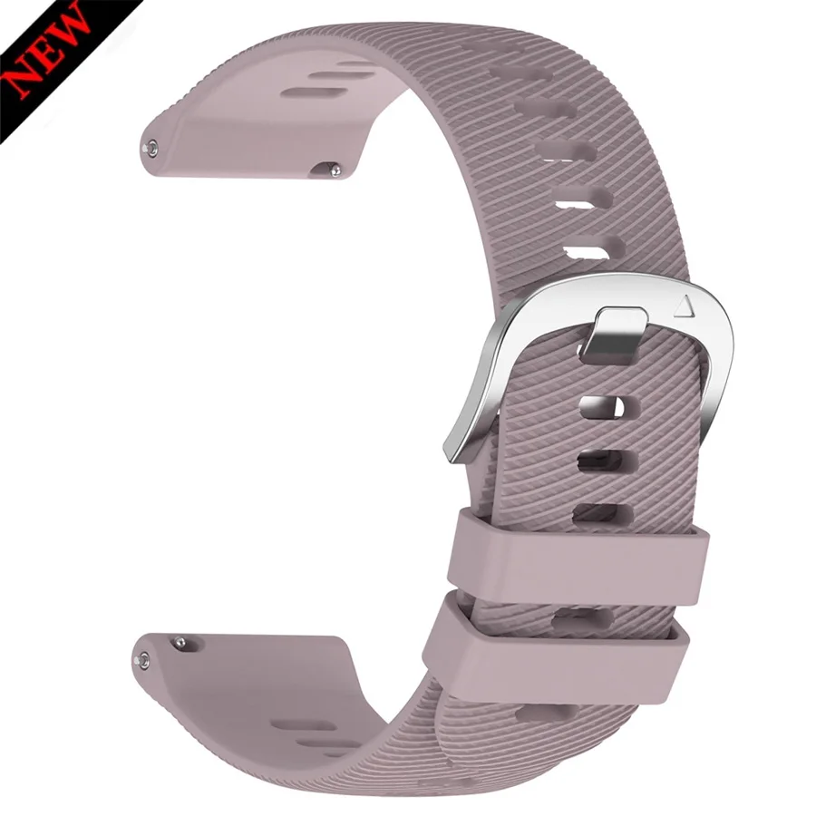 Versatile Silicone Sports Watchband - 20mm & 22mm Sizes