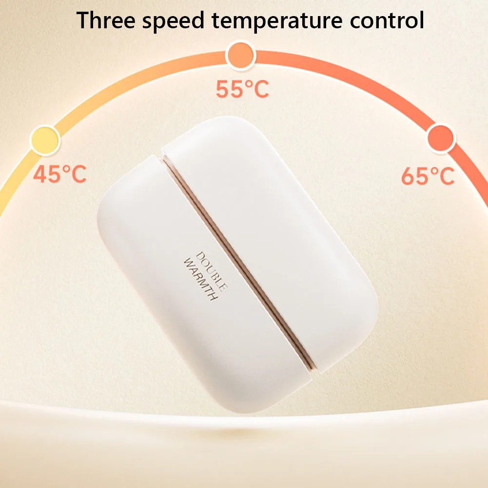 Portable Mini Hand Warmer Heater with 3 Temp Settings