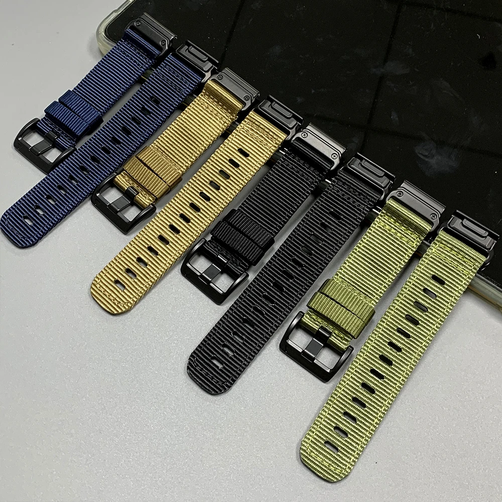 Nylon Sports QuickFit Braided Watch Strap - 22mm/26mm