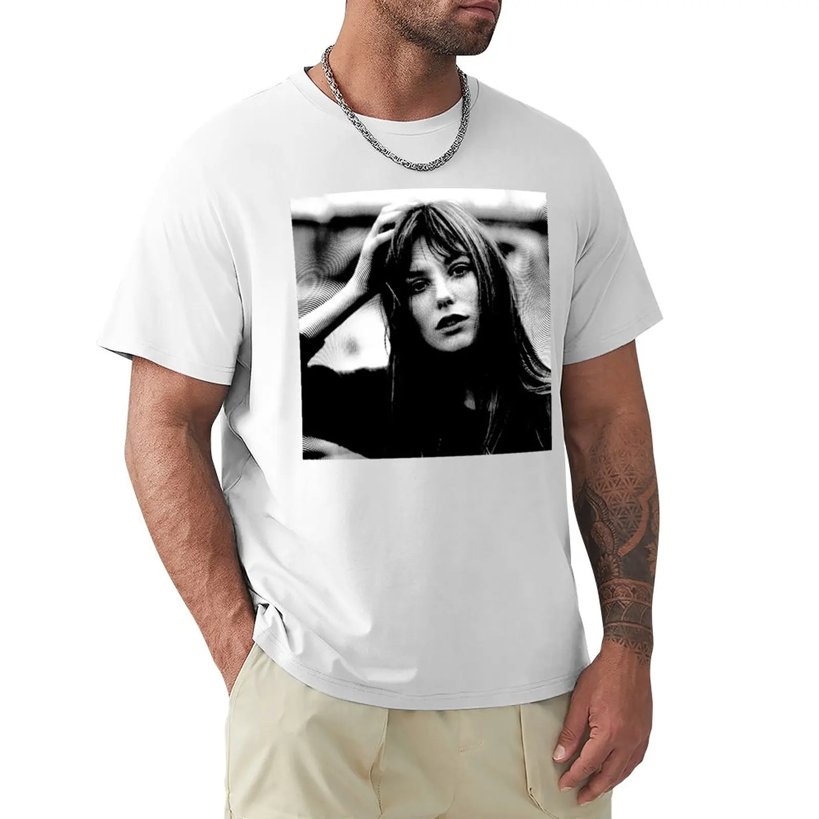 Iconic Birkin T-Shirt Magliette Pesanti Vestiti Carini T-Shirt Per Uomo Cotone