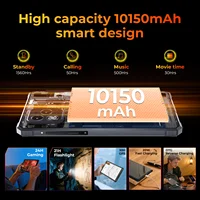 Tablette robuste HOTWAV R11 Pro 8,7'' HD avec écran 120Hz, batterie massive de 10150mAh, charge rapide 20W, Android 16, super lampe de camping, 8 Go de RAM, 256 Go de ROM, appareil photo 64MP + 16MP, 1080P, tablette PC légère avec stylet, GPS, WiFi, OTG. 7