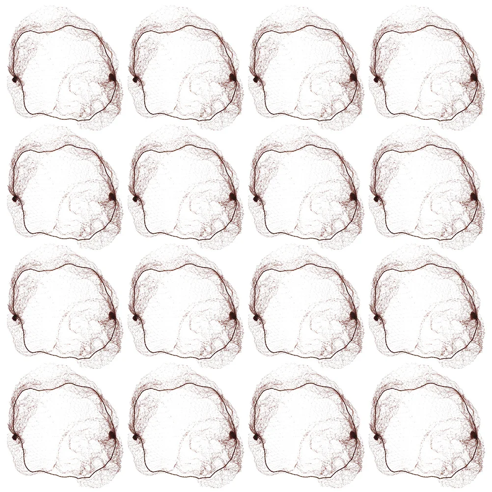 

Hair Net for Buns Stewardess Mesh Ballet Dancer Invisible Cover Elastic Nylon Ties