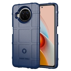 Shockproof Soft TPU Slim Back Phone Case for Redmi Note 9 Pro 5G (Blue)