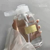 150/200/300/500ML Nail Refillable Bottles Empty Press Pump Dispenser Nail Art Polish Remover Cleaner Makeup Bottle Manicure Tool