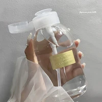 150/200/300/500ML Nail Refillable Bottles Empty Press Pump Dispenser Nail Art Polish Remover Cleaner Makeup Bottle Manicure Tool
