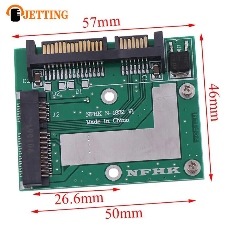 

Wholesale mSATA SSD To 2.5'' SATA 6.0gps Adapter Converter Card Module Board Mini Pcie Ssd