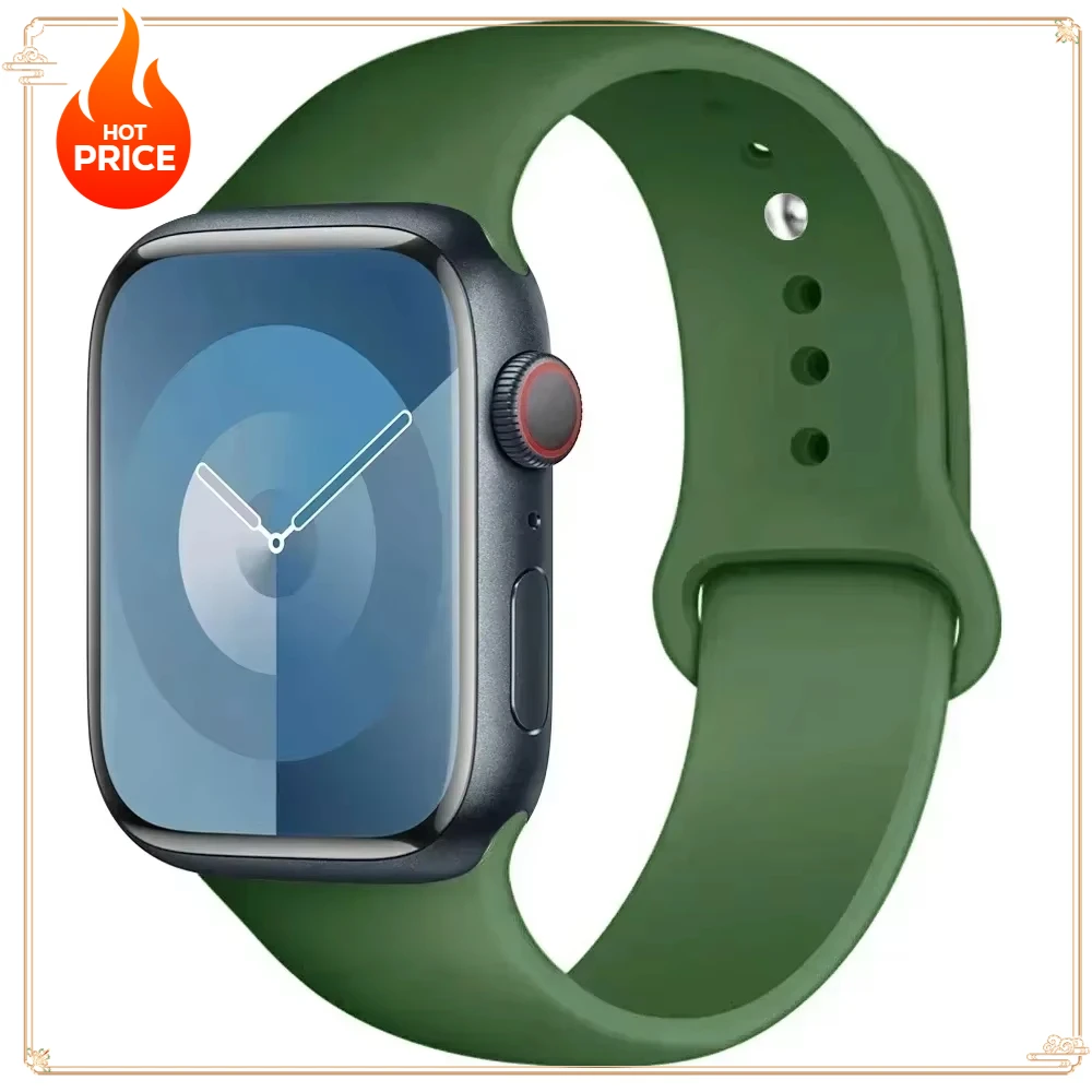Premium Silicone Strap for Smartwatch - Versatile and Durable Design