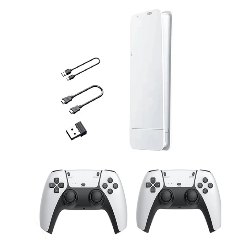 

Игровая консоль M15 4K 64G 20000 + Ретро-игры, портативная игровая консоль, беспроводные геймпады, контроллер 20 + симуляторов, прочная