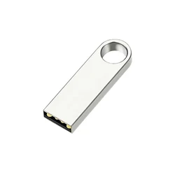 Premium Metal USB 3.0 Flash Drive - Versatile Storage Solution - 64 GB (Silver)