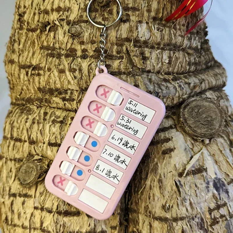 Children's Self Discipline Checklist Memo Board - Daily Planner & Task Organizer with Detachable Keychain