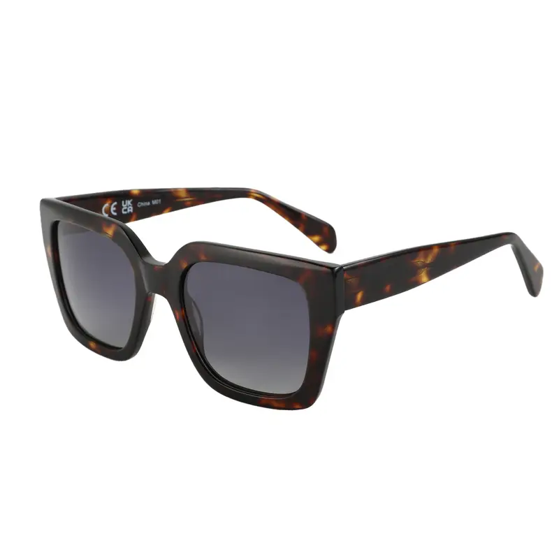 ZENOTTIC Trend Square Polarized Sunglasses Women Uv400 Protection Shade Ultra Light Acetate Fashion Sun Glasses ZS6217 - Image 7