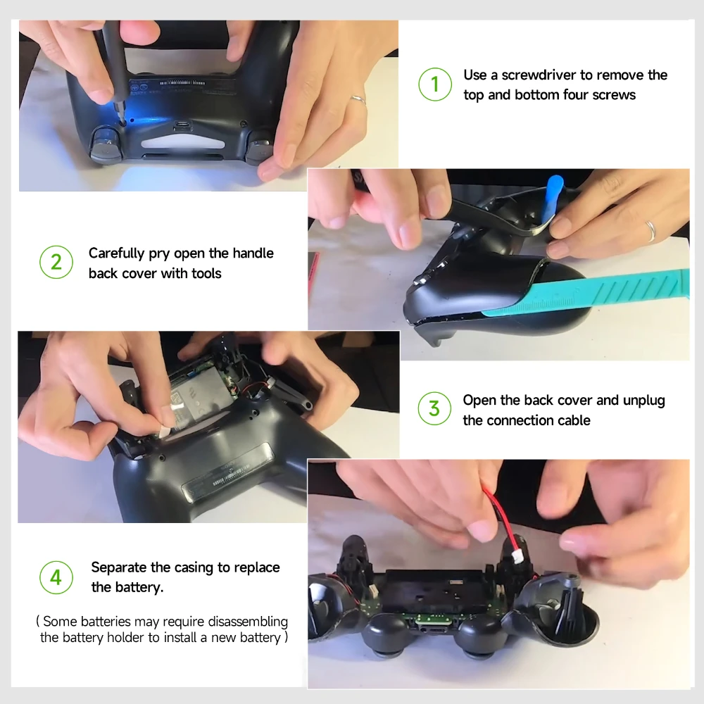 High-Capacity Rechargeable Battery for PlayStation 4 Controllers