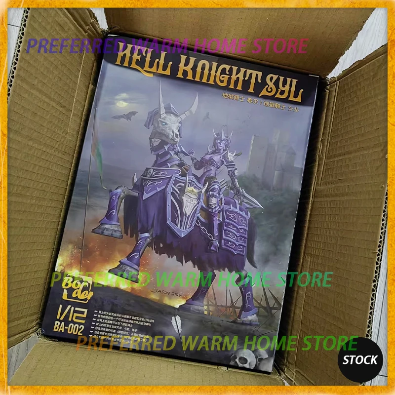 In Stock BORDER BA-002 HELL KNIGHT SYL Lich King 1/12 Assembly