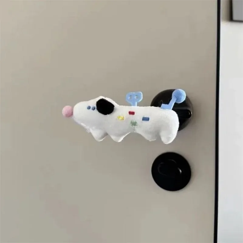 Cute Dog Door Covers Knob Right Model Handle Cover Anti Side Door Bump And Anti Static Handle Cute Protector door knob covers door handle covers