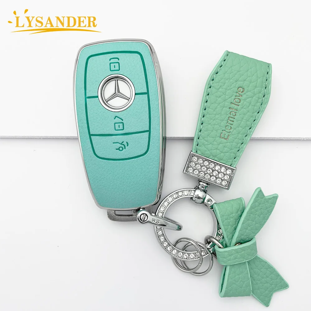 Custodia Per Chiave Auto In Lega Di Pelle Bovina, Adatta Per - Foto 8