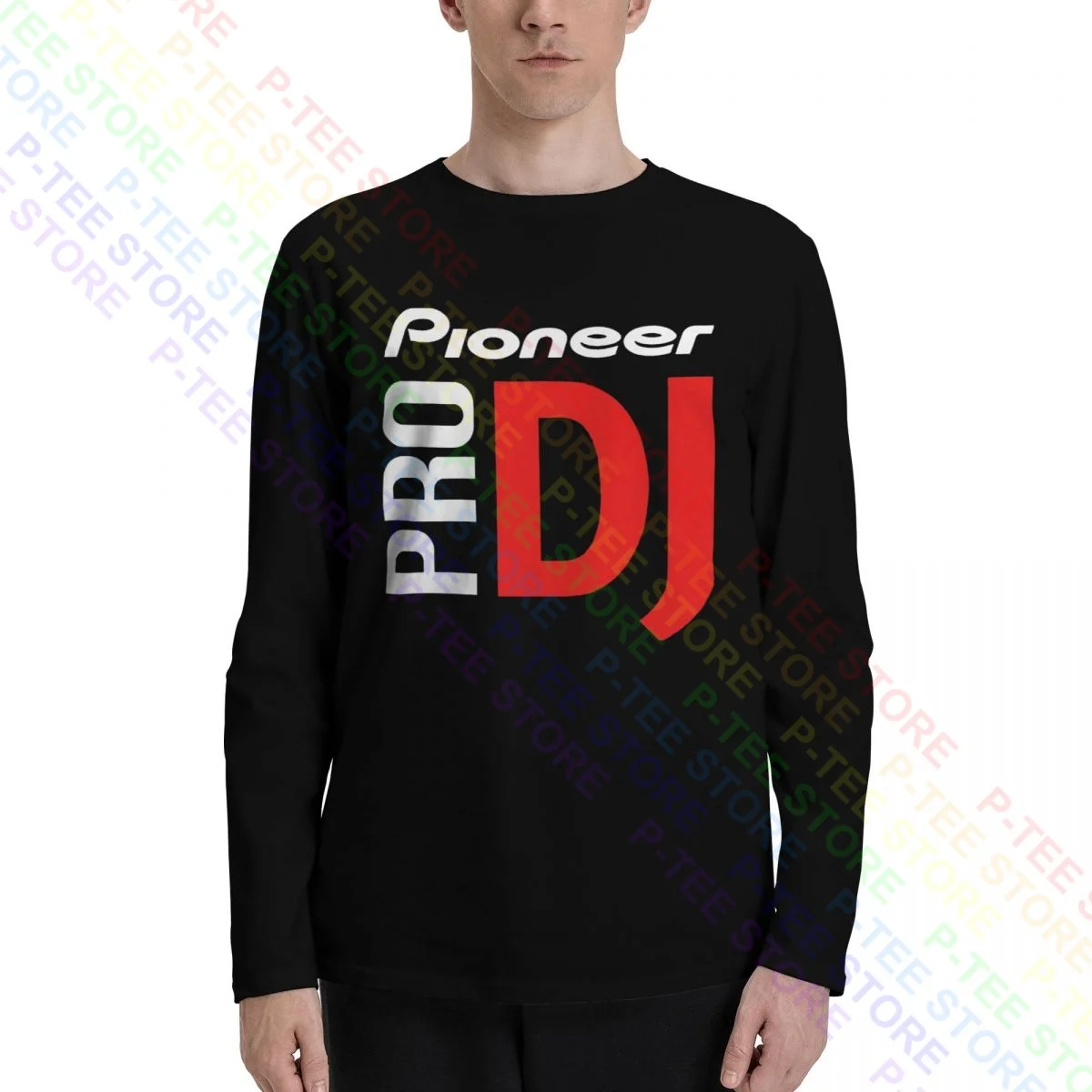 Pioneer Pro Dj Cdj Djm Ddj 2000 1000 900 850 Nexus Club Top Magliette A Maniche Lunghe T-Shirt Tee Vtg Splicing