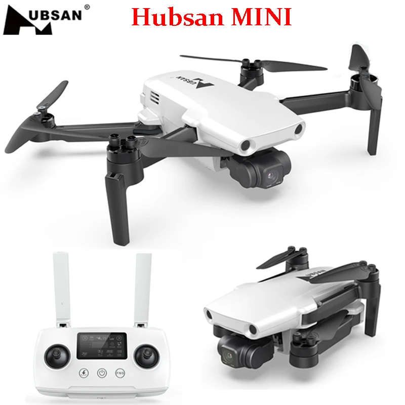 

New Hubsan Mini RC Drone 249g GPS Drone with 4K Camera 3-Axis Gimbal Quadcopter 45mins 9KM 3X Zoom 45min Professional Dron