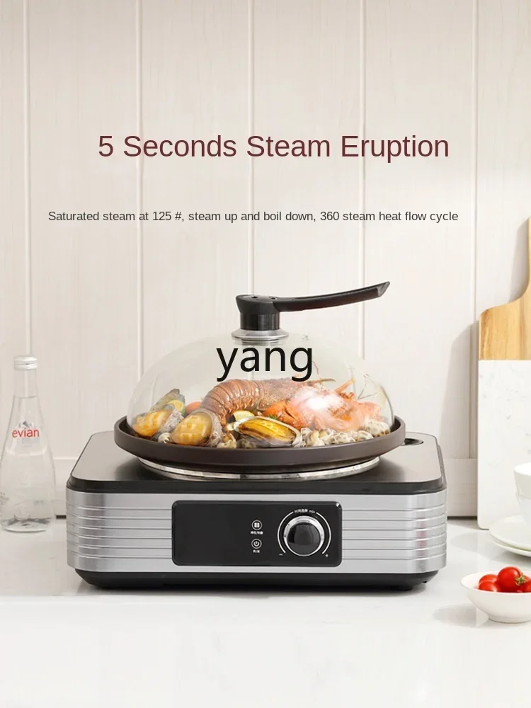 L'm'm Steam Pot Steam Seafood Domestic Hot Pot Multifunctional Electric Steamer