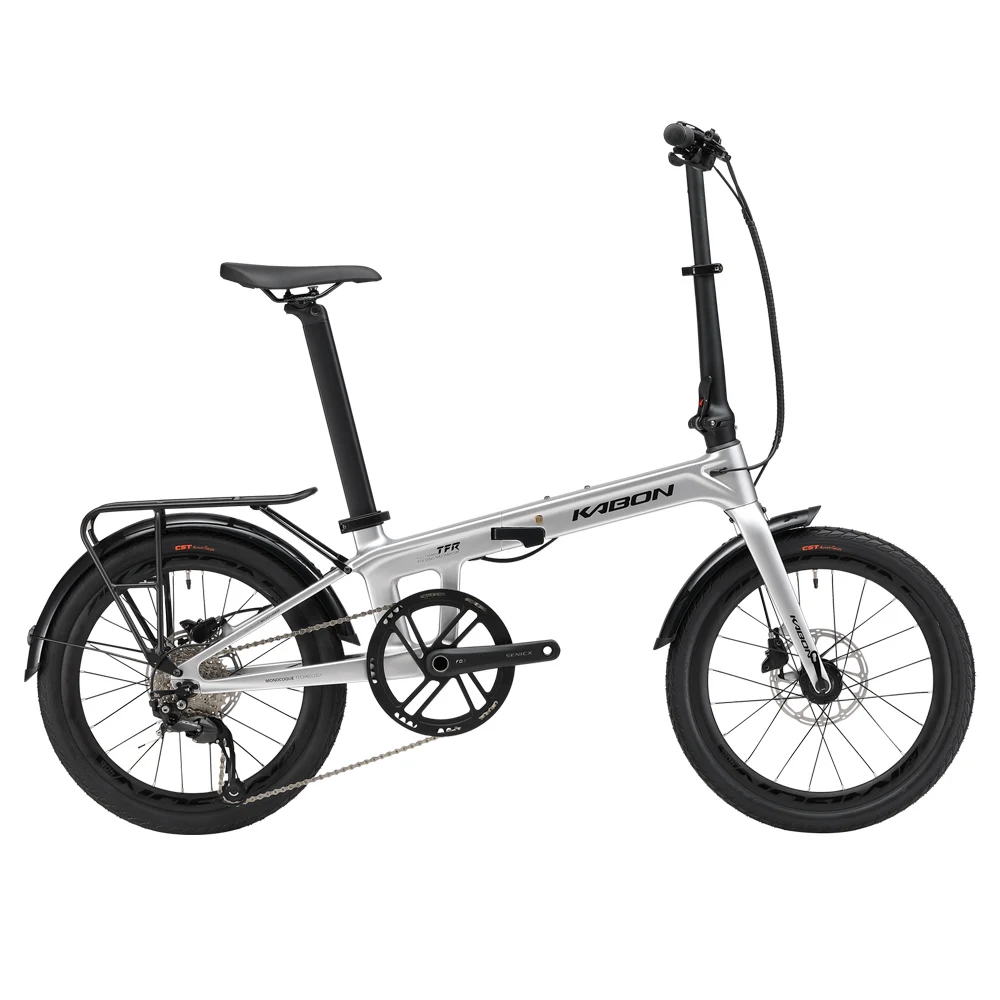 Carbon Fiber Folding Bike 20 inch Foldable with Shimano 9s