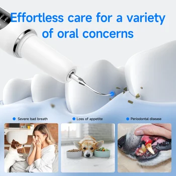 5-Mode Ultrasonic Pet Dental Scaler for Dogs & Cats