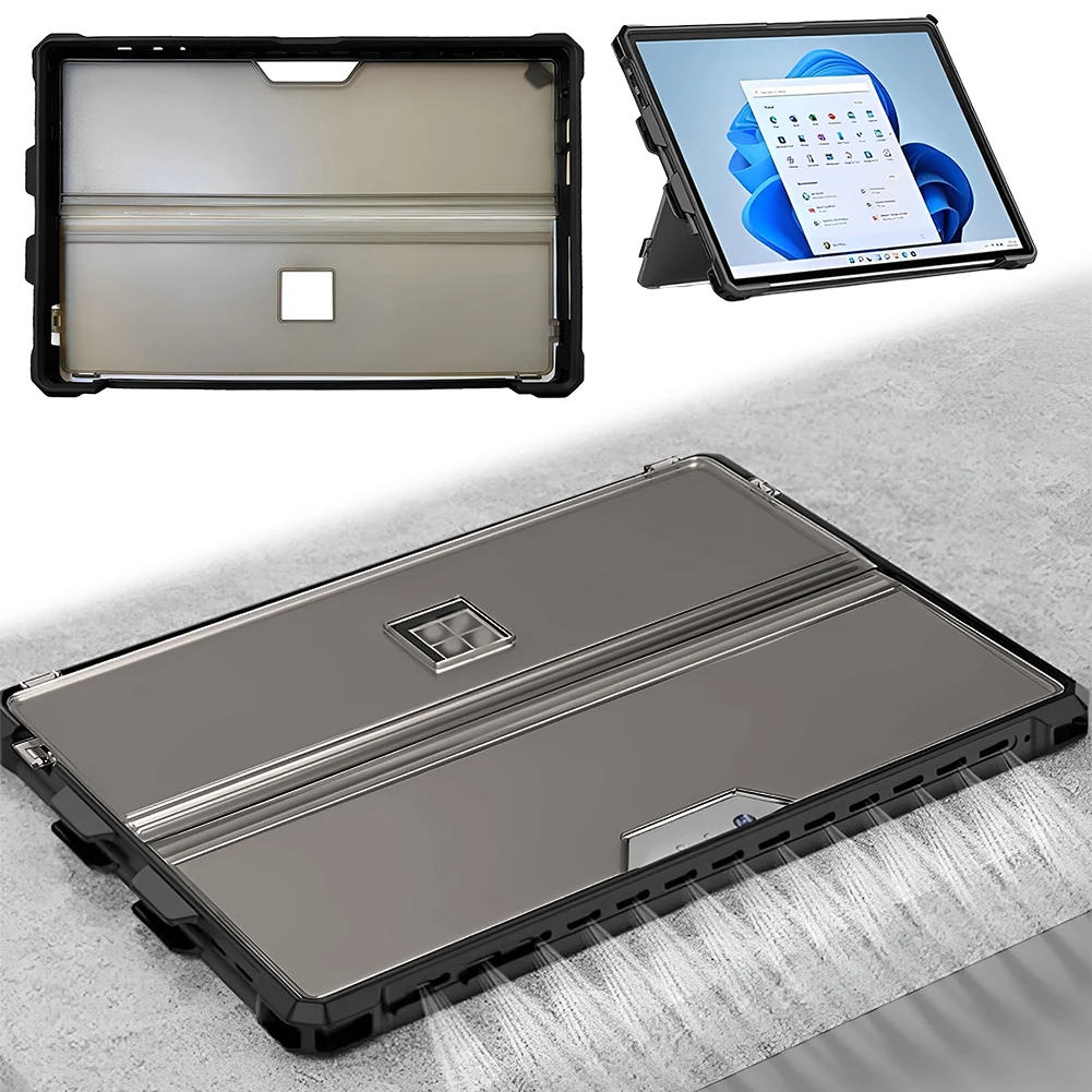 TPU Case for Microsoft Surface Pro 6/Pro 5/Pro 4 for Microsoft Surface Pro 7 Plus/Pro 7 Compatible with Type Cover Keyboard