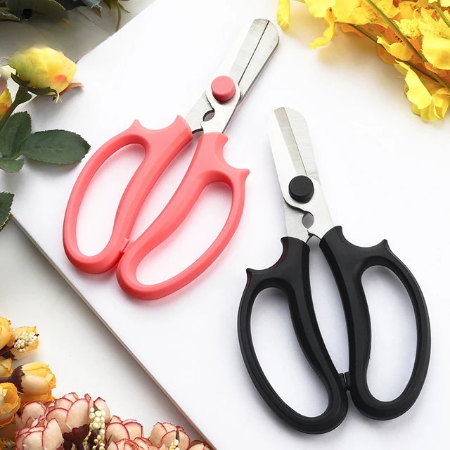 Garden Clippers Steel Garden Branch Scissors Non-slip Scissors Handheld  Clippers For Garden Plants Flowers And Branches Vine And - AliExpress