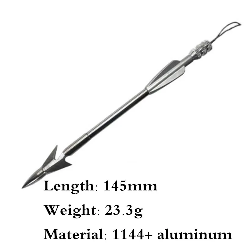 142mm Hunting Fishing Arrows Stainless Steel Slingshot Darts Fishing  Slingshot Dart Arrows