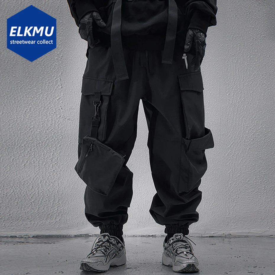 

Multi Pocket Cargo Pants Techwear Streetwear Joggers Sweatpants Men Fashion Function Trousers Streetwear Hip Hop Tactical Pants