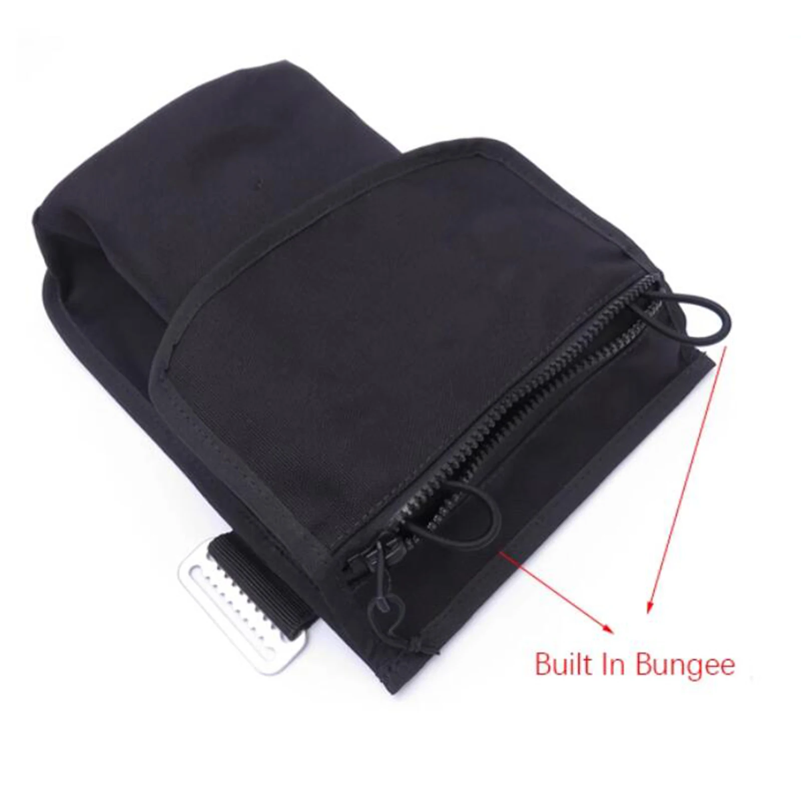 Scuba Diving Thigh Pocket Snorkeling Equipment Holder Scuba Diving Accessories for Underwater Diver Snorkeling Swimming Black scuba diving equipment