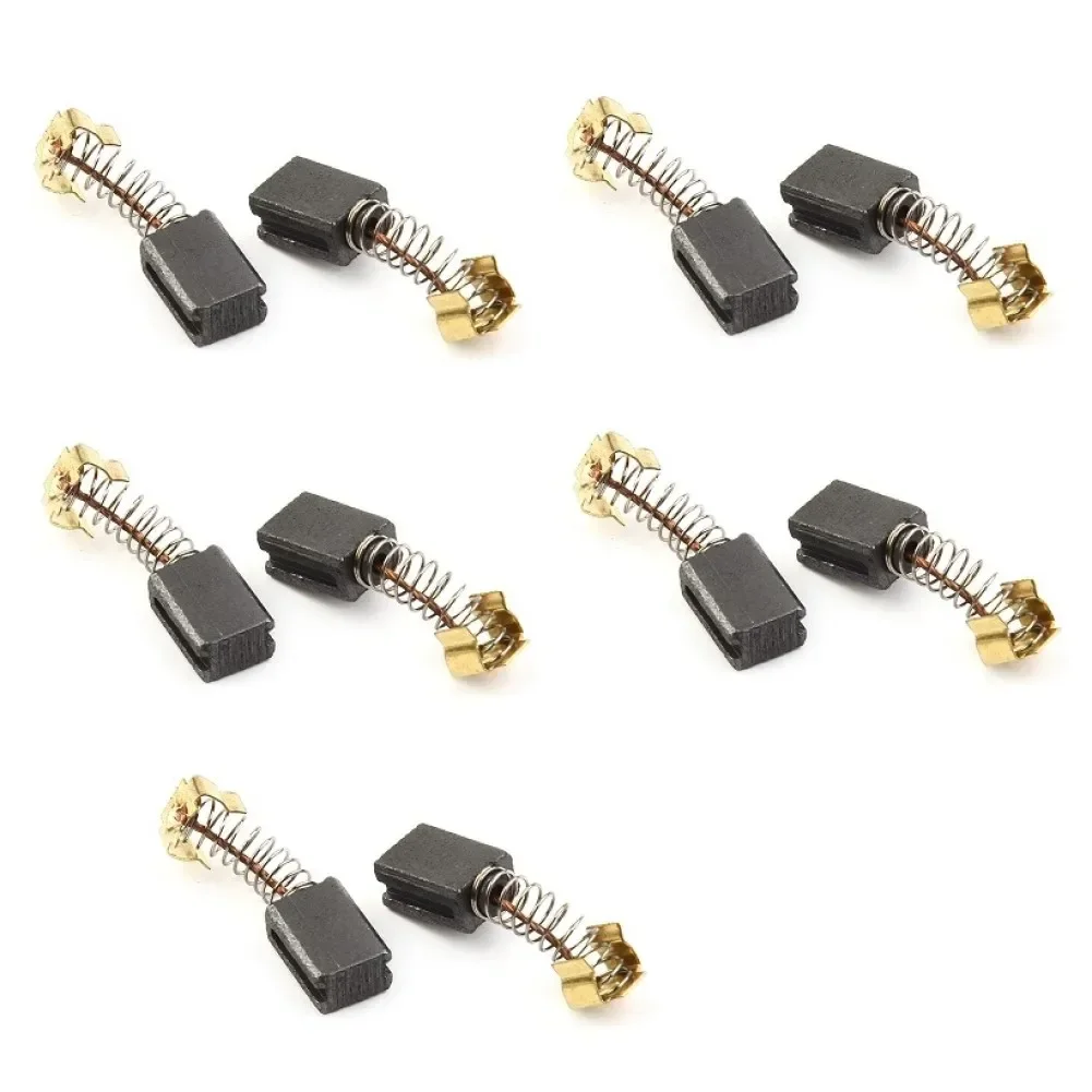 10-Piece Set of Carbon Brushes (6x9x12mm)